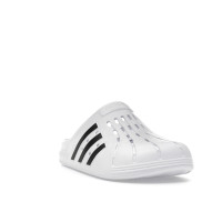 adidas Adilette Clog White Black