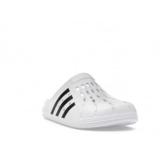 adidas Adilette Clog White Black