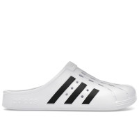 adidas Adilette Clog White Black