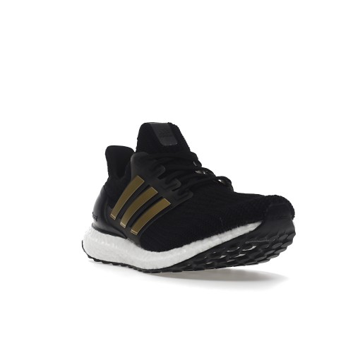 Кроссы adidas Ultra Boost 4.0 DNA Black Metallic Gold - мужская сетка размеров