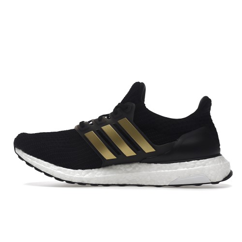 Кроссы adidas Ultra Boost 4.0 DNA Black Metallic Gold - мужская сетка размеров