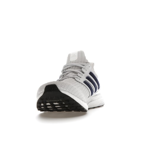 Кроссы adidas UltraBoost 4.0 White Collegiate Navy - мужская сетка размеров