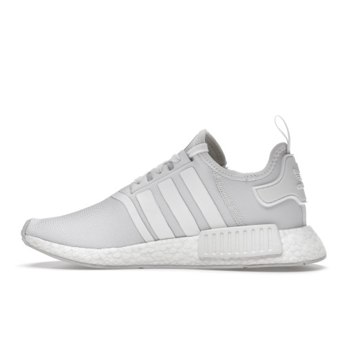 Кроссы adidas NMD R1 Triple Cloud White - мужская сетка размеров