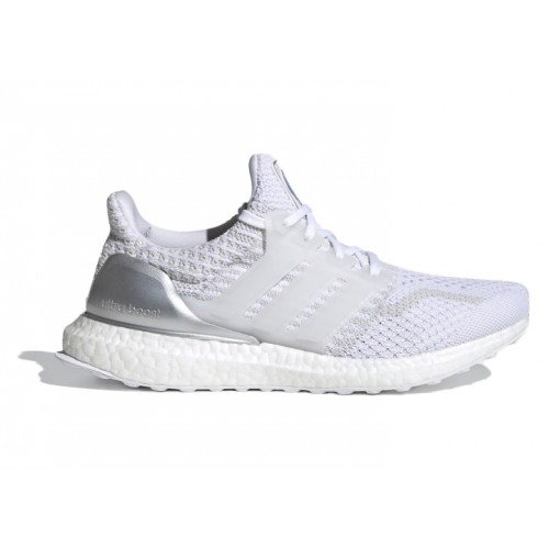 Кроссы adidas Ultra Boost 5.0 DNA NASA Cloud White (W) - женская сетка размеров