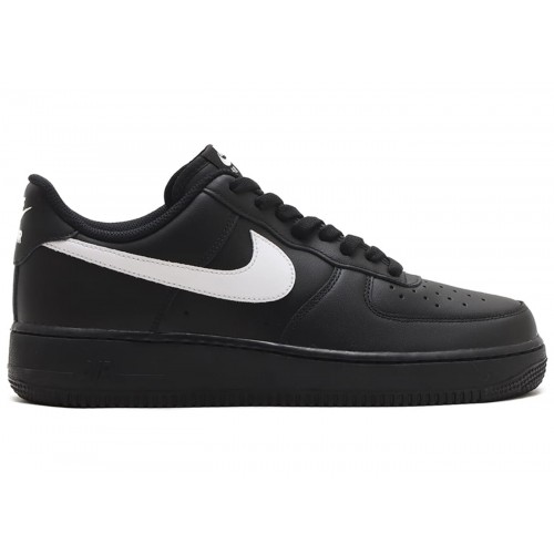 Кроссы Nike Air Force 1 Low 07 Black White (2023) - мужская сетка размеров
