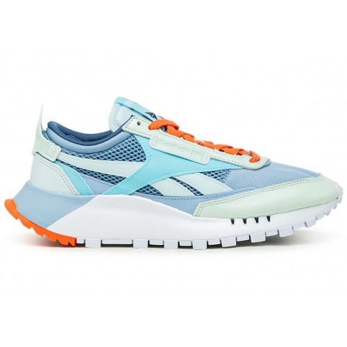 Кроссы Reebok Classic Leather Legacy Chalk Blue - мужская сетка размеров