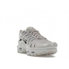 Подростковые Nike Air Max Plus Light Iron Ore Gym Red Smoke Grey Metallic Silver (GS)