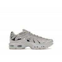 Подростковые Nike Air Max Plus Light Iron Ore Gym Red Smoke Grey Metallic Silver (GS)