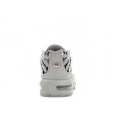 Подростковые Nike Air Max Plus Light Iron Ore Gym Red Smoke Grey Metallic Silver (GS)