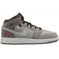 Подростковые кроссовки Jordan 1 Mid Wings NYC Subway (GS)