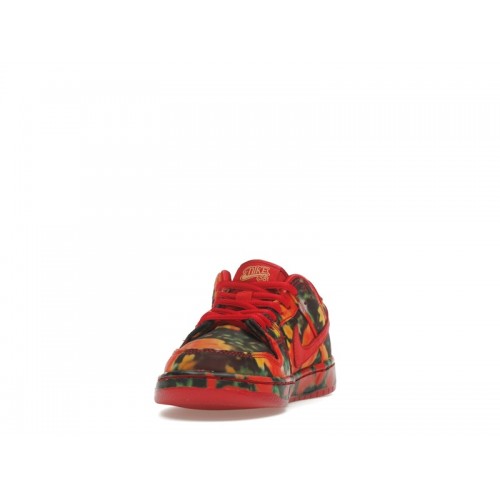 Кроссы Nike SB Dunk Low The Wizard of Oz Poppy Field (PS) - детская сетка размеров