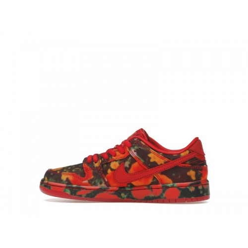 Кроссы Nike SB Dunk Low The Wizard of Oz Poppy Field (PS) - детская сетка размеров