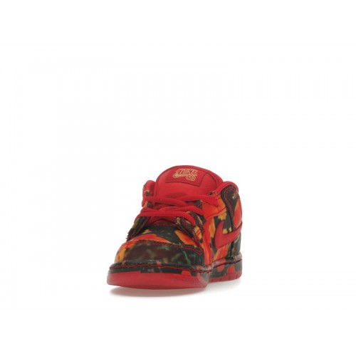 Кроссы Nike SB Dunk Low The Wizard of Oz Poppy Field (TD) - детская сетка размеров