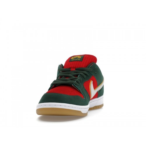 Кроссы Nike SB Dunk Low Pro PRM Seattle Supersonics - мужская сетка размеров