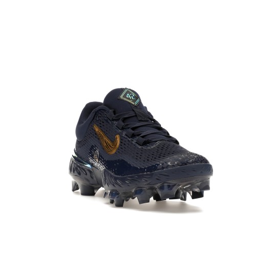 Кроссы Nike Alpha Huarache Elite 4 Low MSC Jackie Robinson - мужская сетка размеров