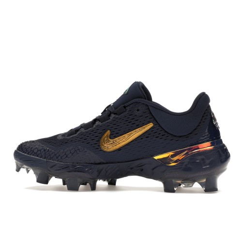 Кроссы Nike Alpha Huarache Elite 4 Low MSC Jackie Robinson - мужская сетка размеров