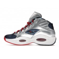 Кроссовки Reebok Question Mid Iverson x Harden Silver