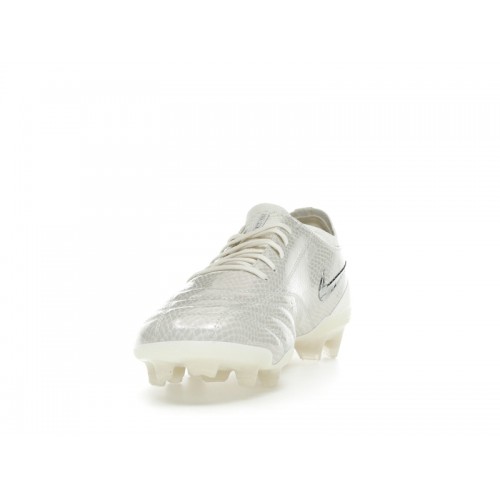 Nike Tiempo Legend 10 Elite Luxe FG Montebelluna Leather White Snakeskin - мужская сетка размеров