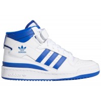 Подростковые кроссовки adidas Forum Cloud White Royal Blue (GS)