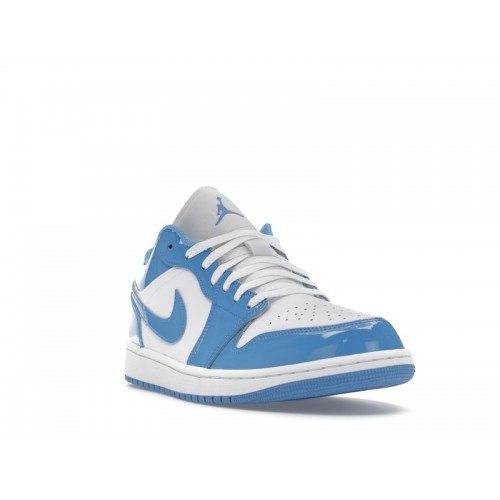 Кроссы Jordan 1 Low SE White Legend Blue - мужская сетка размеров