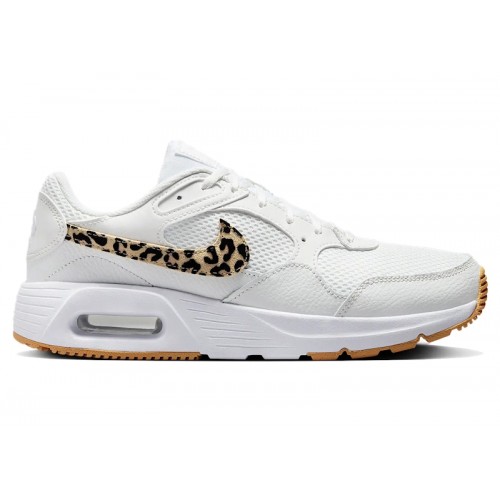 Кроссы Nike Air Max SC Summit White Leopard (W) - женская сетка размеров