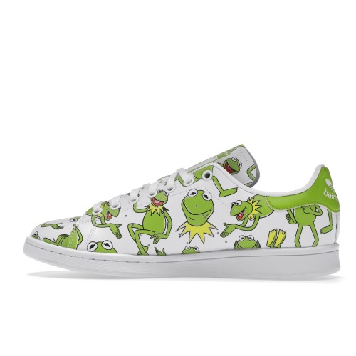 Кроссы adidas Stan Smith Kermit The Frog Print - мужская сетка размеров