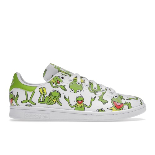 Кроссы adidas Stan Smith Kermit The Frog Print - мужская сетка размеров