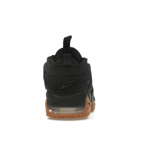 Кроссы Nike Air More Uptempo Low Black Gum - мужская сетка размеров