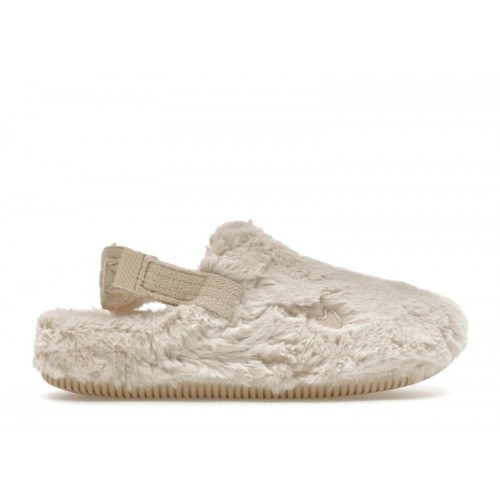 Nike Calm Mule SE Sanddrift Fur (W) - женская сетка размеров