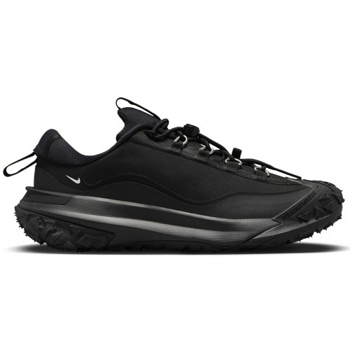 Кроссы Nike ACG Mountain Fly 2 Low Comme des Garcons Homme Plus Black - мужская сетка размеров