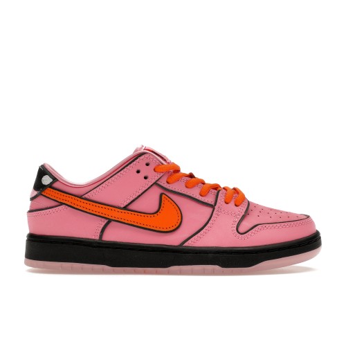 Кроссы Nike SB Dunk Low The Powerpuff Girls Blossom (PS) - детская сетка размеров