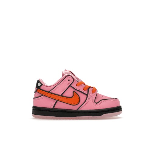 Кроссы Nike SB Dunk Low The Powerpuff Girls Blossom (TD) - детская сетка размеров