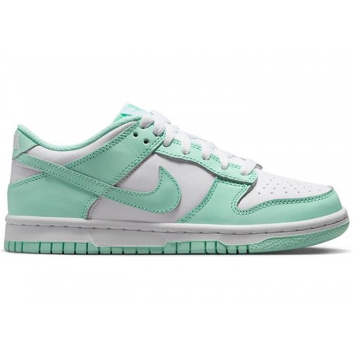 Кроссы Nike Dunk Low Mint Foam (GS) - подростковая сетка размеров