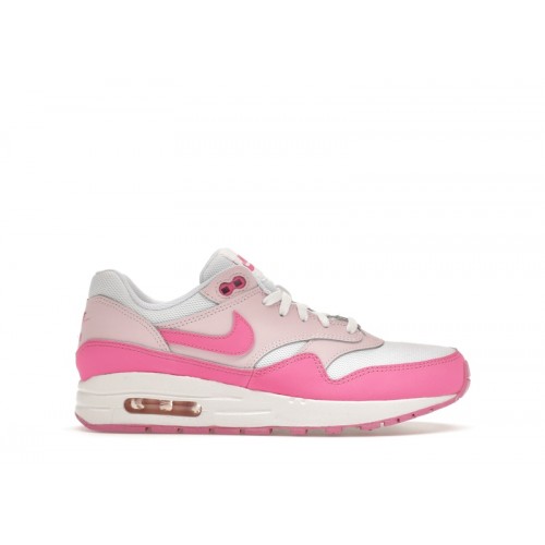 Nike Air Max 1 GS White Pink Foam - подростковая сетка размеров