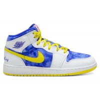 Подростковые Jordan 1 Mid Sneaker School Be Tall In Your Thinking (GS)