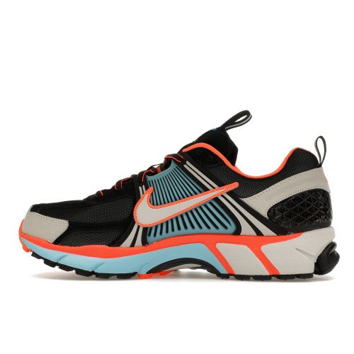 Кроссы Nike Zoom Vomero 5 Blue Glaze Total Orange (W) - женская сетка размеров