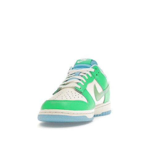 Кроссы Nike Dunk Low Retro Green Shock - мужская сетка размеров