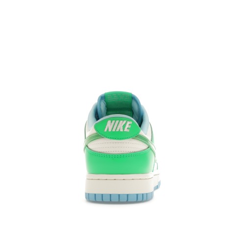 Кроссы Nike Dunk Low Retro Green Shock - мужская сетка размеров