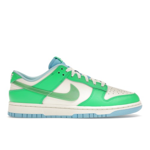 Кроссы Nike Dunk Low Retro Green Shock - мужская сетка размеров