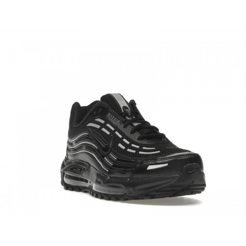 Кроссы Nike Air Max TL 2.5 Black Metallic Silver - мужская сетка размеров