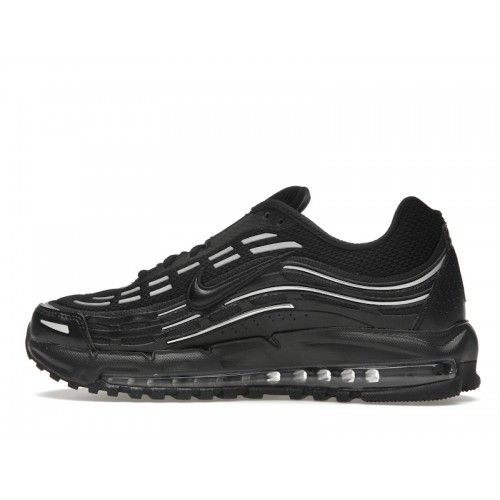 Кроссы Nike Air Max TL 2.5 Black Metallic Silver - мужская сетка размеров