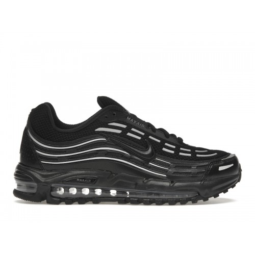 Кроссы Nike Air Max TL 2.5 Black Metallic Silver - мужская сетка размеров