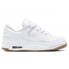 Женские кроссовки Jordan 2/3 White Gum (W)