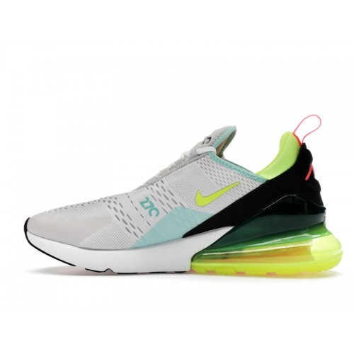 Nike Air Max 270 Vast Grey Hot Lava - мужская сетка размеров