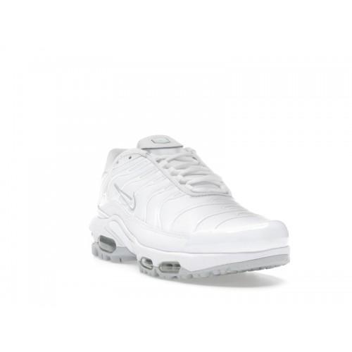 Nike Air Max Plus Golf Triple White - мужская сетка размеров