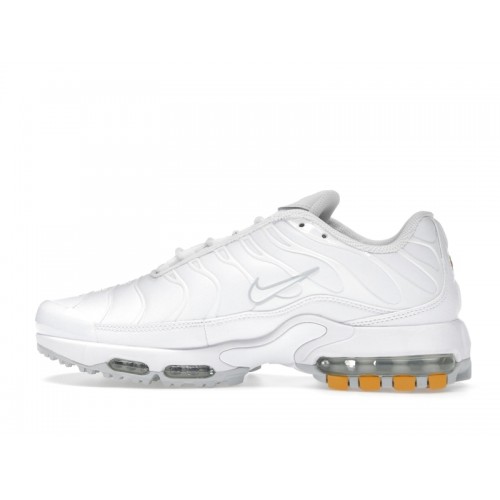 Nike Air Max Plus Golf Triple White - мужская сетка размеров