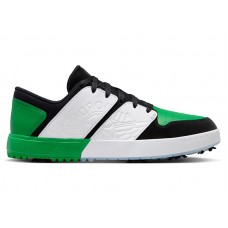 Кроссовки Jordan NU Retro 1 Golf Black White Blue Tint Lucky Green