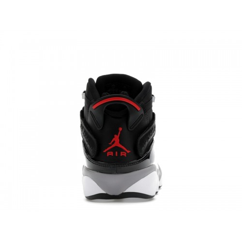Air Jordan 6 Rings Black Cement - мужская сетка размеров