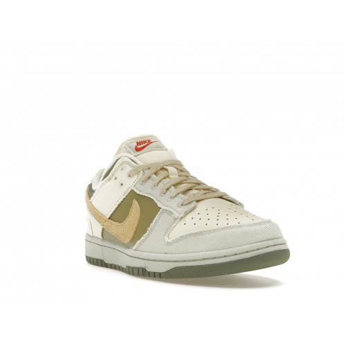 Кроссы Nike Dunk Low Light Bone Dark Stucco (W) - женская сетка размеров