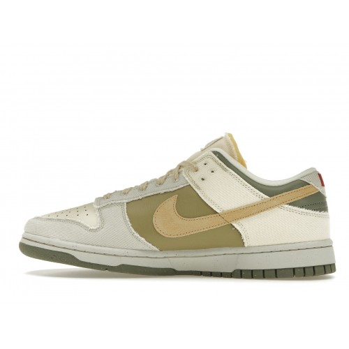 Кроссы Nike Dunk Low Light Bone Dark Stucco (W) - женская сетка размеров